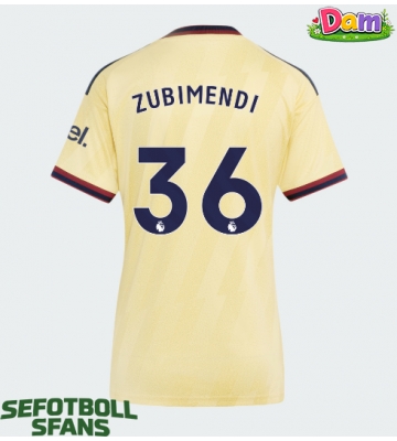 Arsenal Martin Zubimendi #36 Tredje Tröja Kvinnor 2026-27 Kortärmad